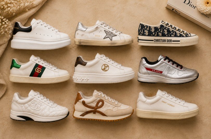 9 Luxury Sneakers for Women That Never Go Out of Style
