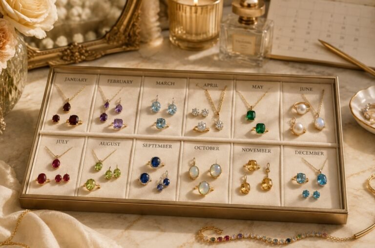 Birthstones and their meanings by month