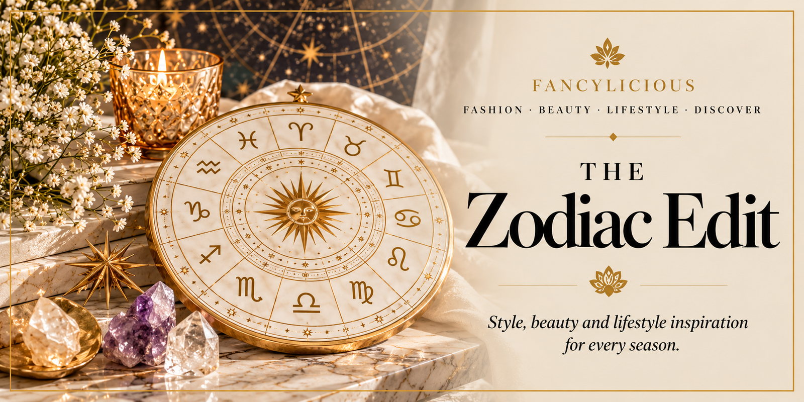 The Zodiac Edit by Fancylicious — astrology, zodiac signs and celestial inspiration