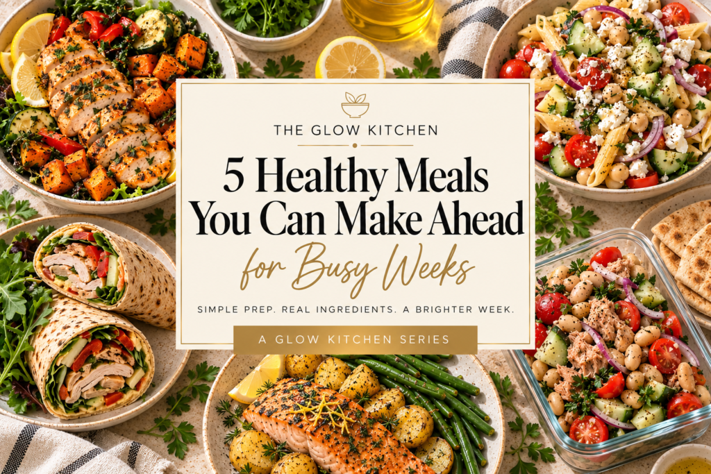 5 Healthy Make-Ahead Meals for Busy Weeks | Fancylicious