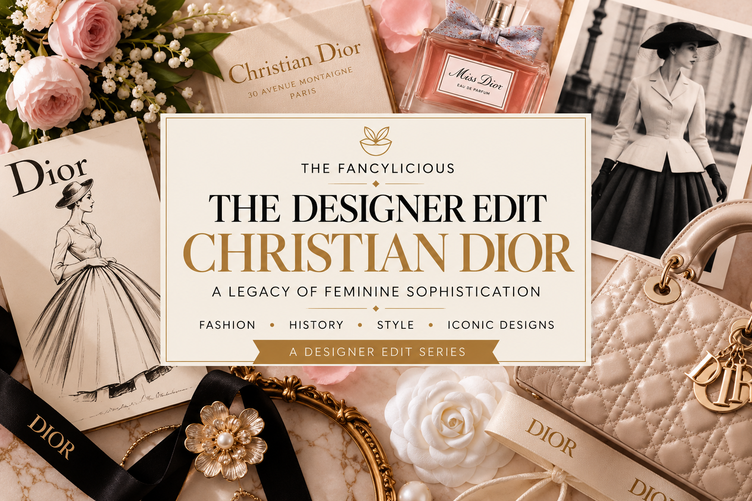 The Designer Edit Dior luxury fashion editorial